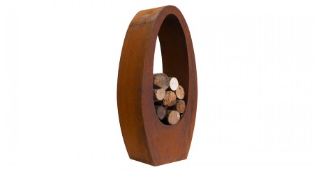 3D Oval Stand Med Rustic